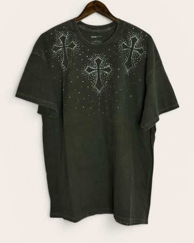 FASHIONNOVA Cross Rhinestones